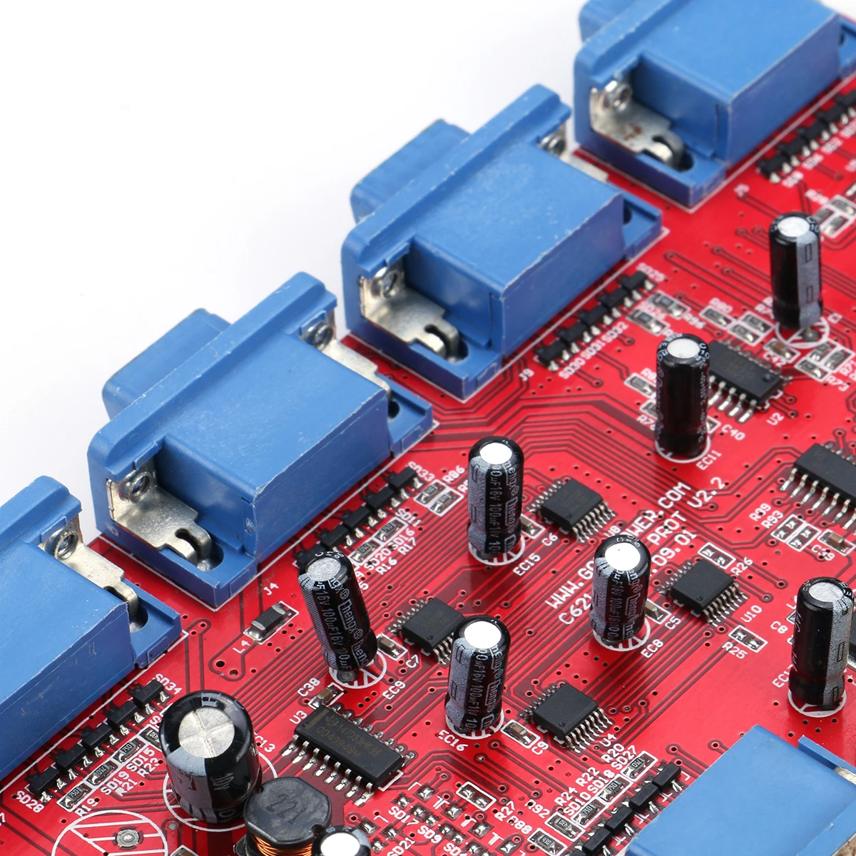 Multi-Connector Interface PCB Assembly