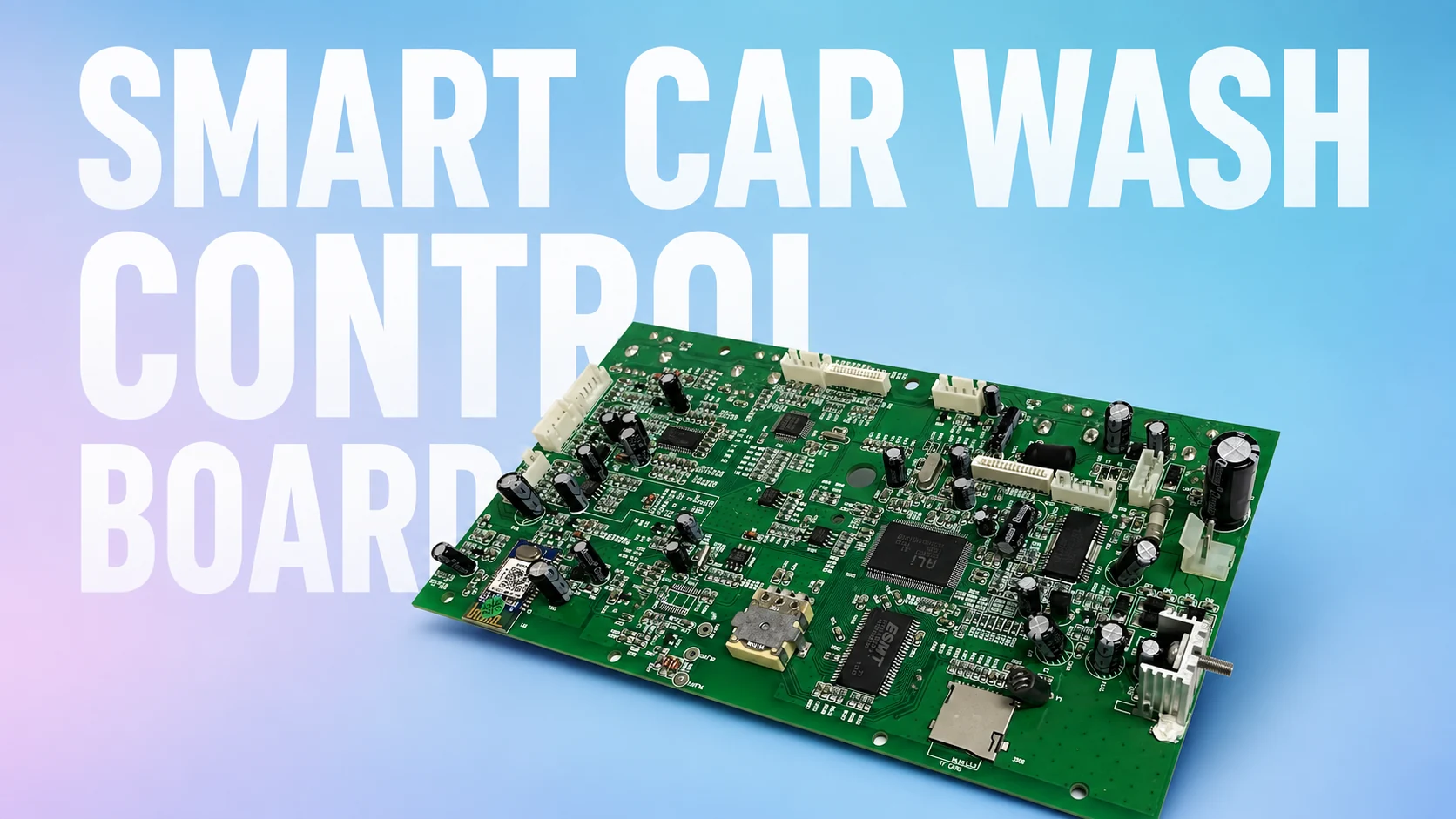 Smart Car Wash Control Board PCB Assembly